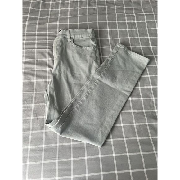 Gloria Vanderbilt‎ Amanda Womens 8P Average Grey Cotton Blend High Skinny Jeans - Picture 1 of 5